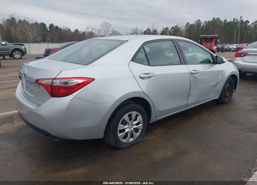 2015 TOYOTA COROLLA L VIN: 2T1BURHE8FC286163