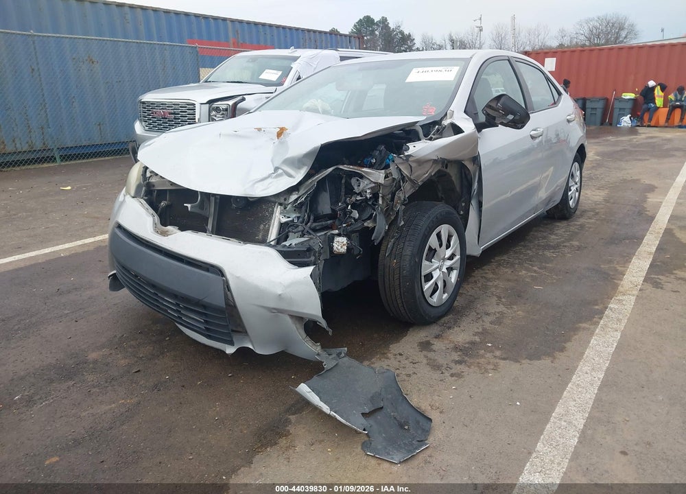 2015 TOYOTA COROLLA L VIN: 2T1BURHE8FC286163
