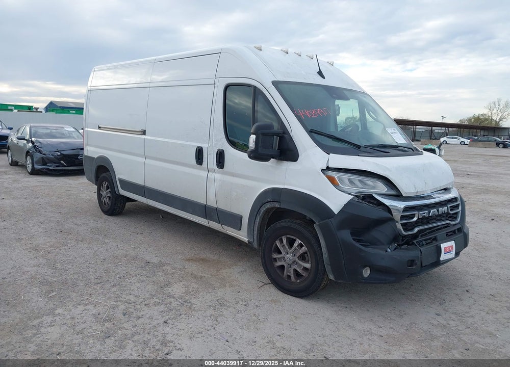 2024 RAM PROMASTER 2500 SLT HIGH ROOF 159 WB VIN: 3C6LRVDG9RE126036