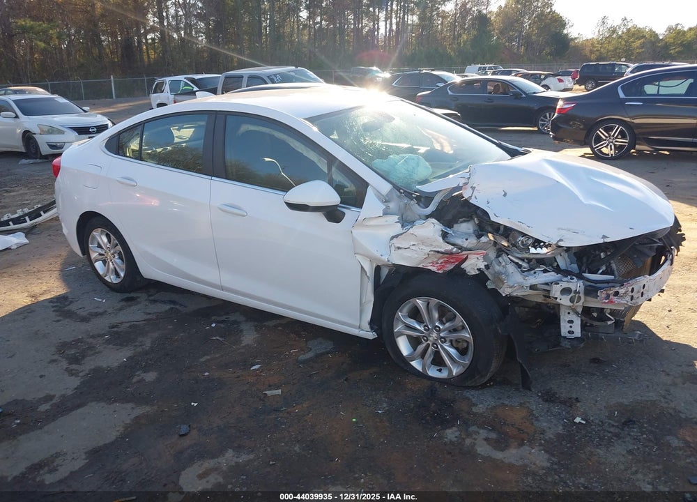 2019 CHEVROLET CRUZE LT VIN: 1G1BE5SM7K7106956