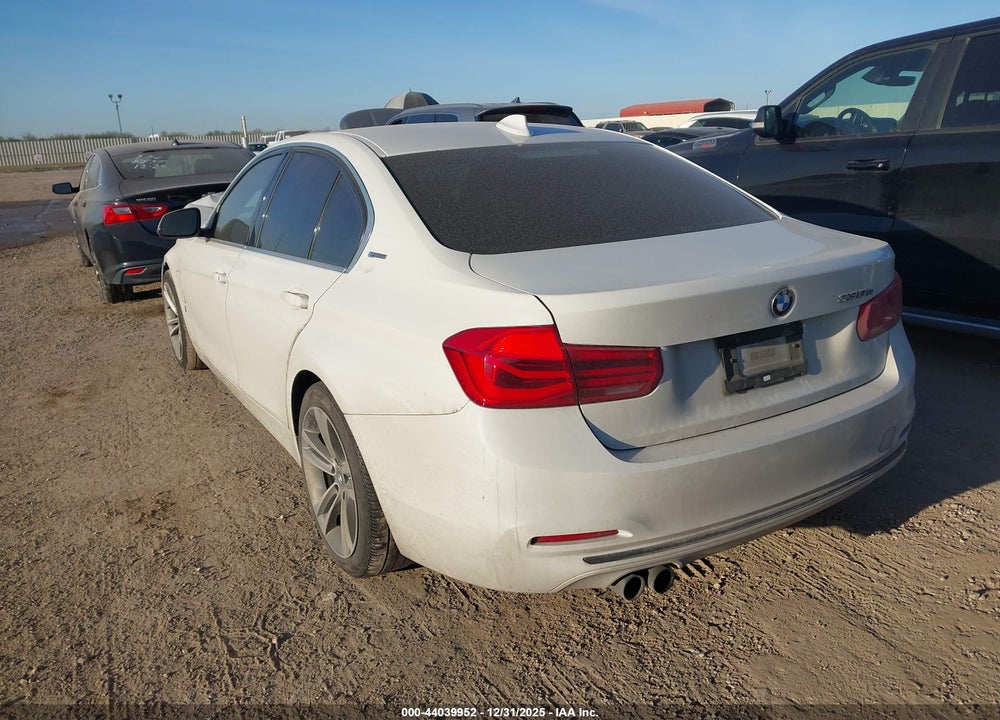 2018 BMW 330E IPERFORMANCE VIN: WBA8E1C51JA758438
