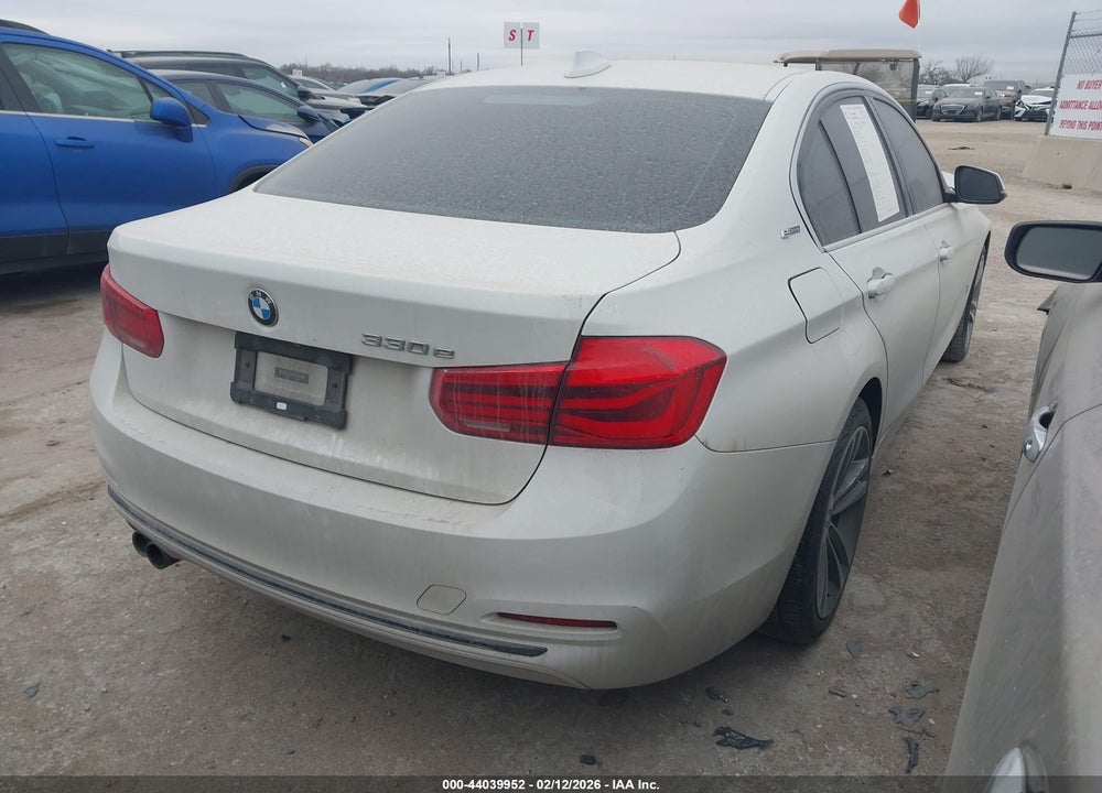 2018 BMW 330E IPERFORMANCE VIN: WBA8E1C51JA758438