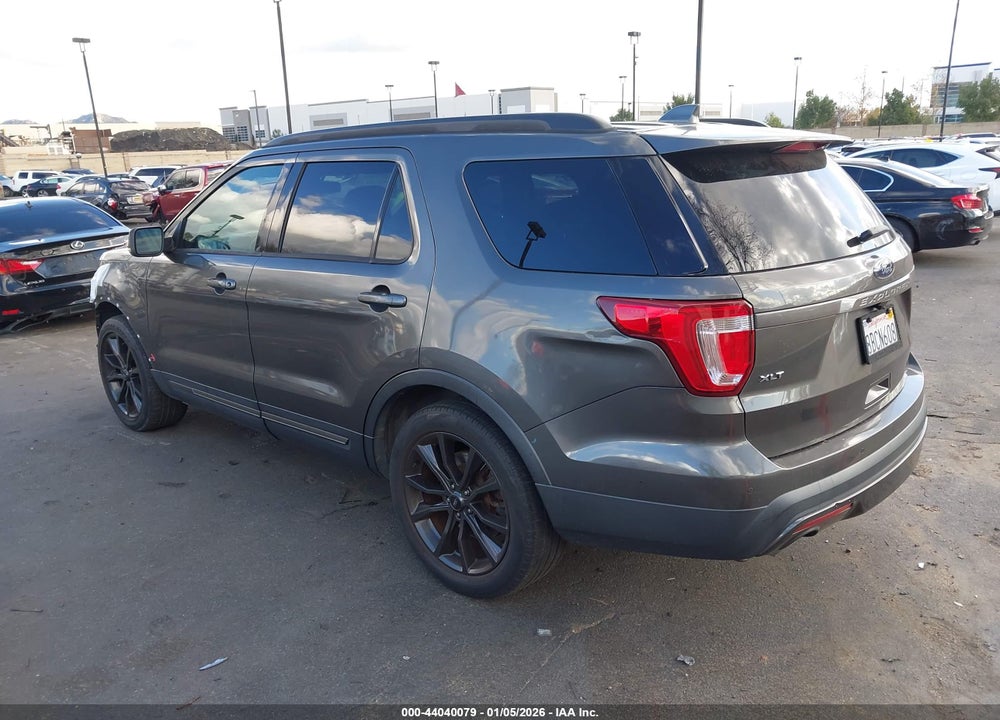 2017 FORD EXPLORER XLT VIN: 1FM5K7D82HGD55355