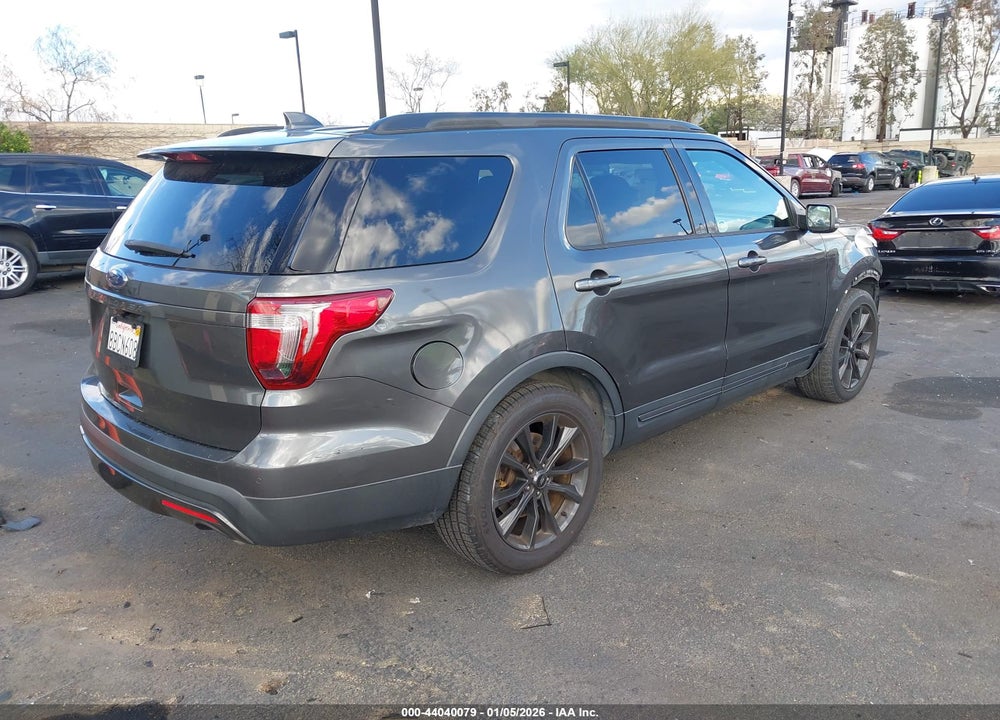 2017 FORD EXPLORER XLT VIN: 1FM5K7D82HGD55355