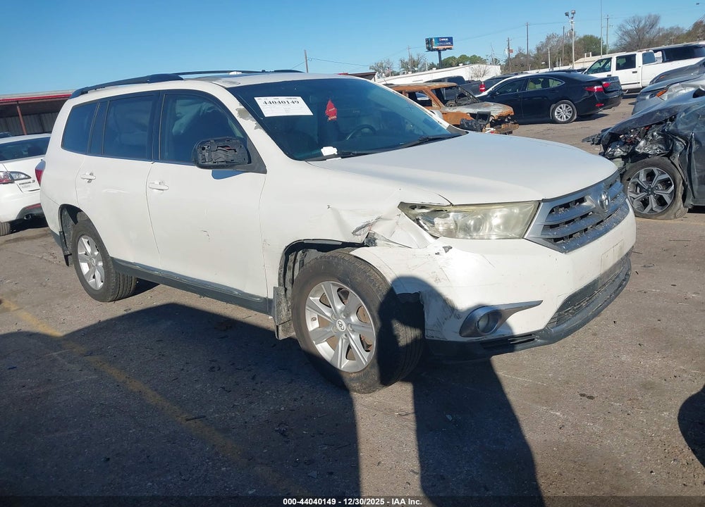 2012 TOYOTA HIGHLANDER SE V6 VIN: 5TDZK3EH0CS086087