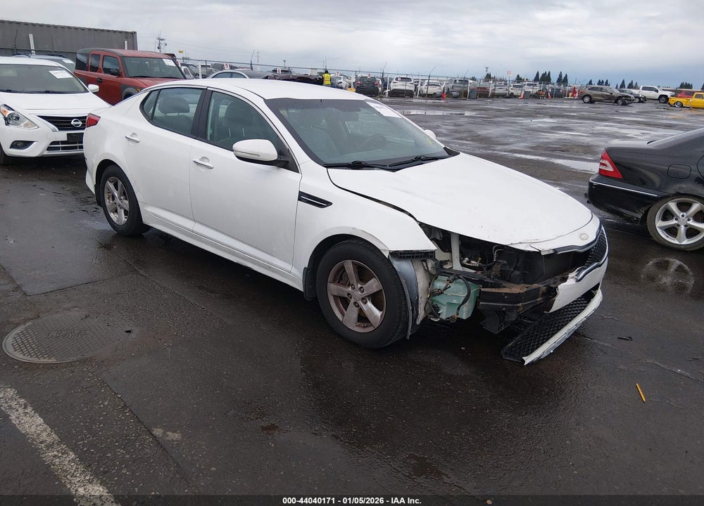 2015 KIA OPTIMA LX VIN: KNAGM4A73F5546337