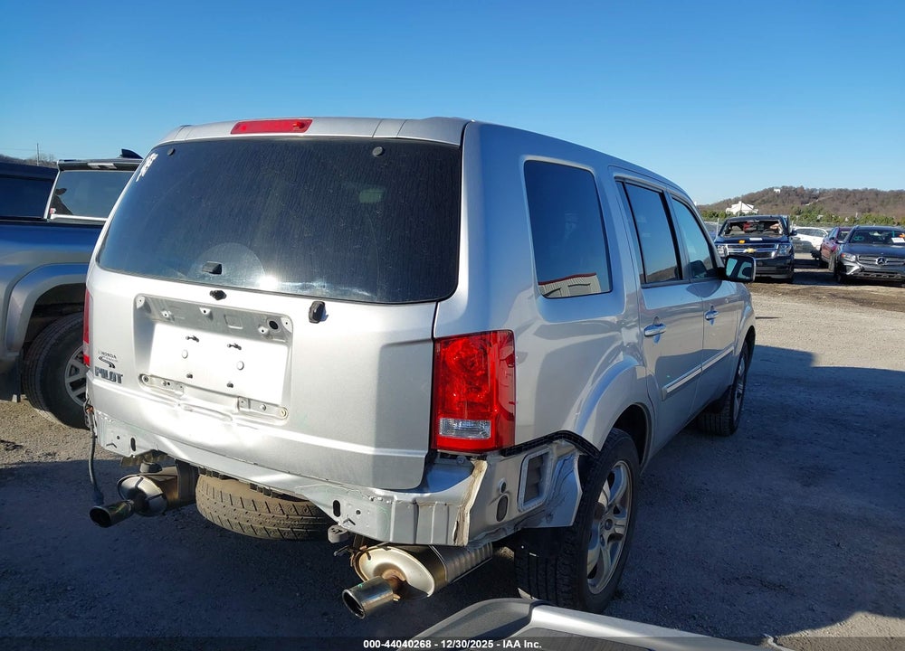 2012 HONDA PILOT EX-L VIN: 5FNYF3H54CB034130