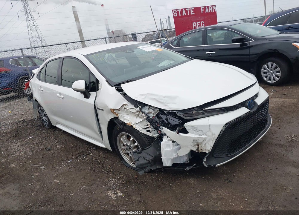 2021 TOYOTA COROLLA HYBRID LE VIN: JTDEAMDE2MJ017592