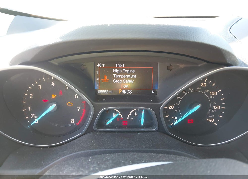 2017 FORD ESCAPE SE VIN: 1FMCU0GD7HUC24778