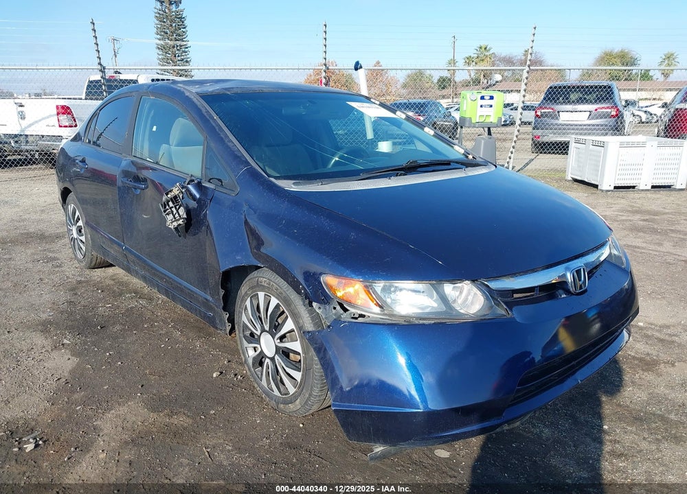 2009 HONDA CIVIC LX VIN: 19XFA165X9E032796