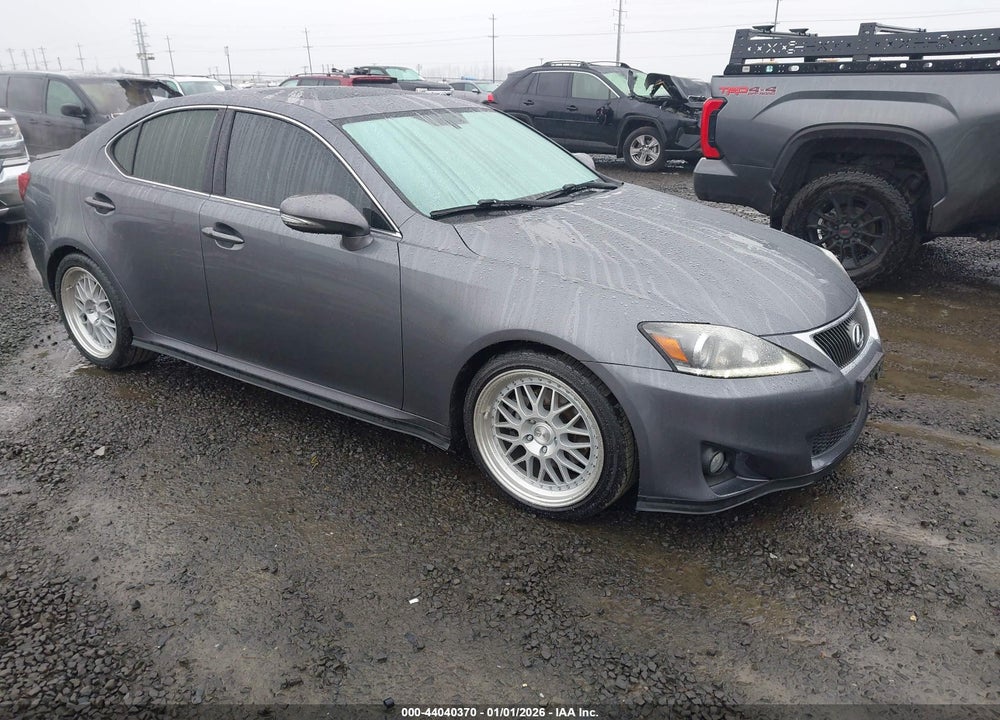 2012 LEXUS IS 250 VIN: JTHBF5C28C5182912
