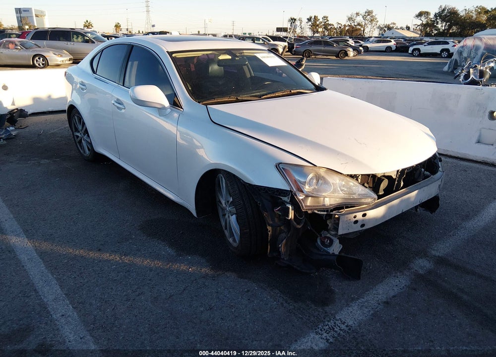 2007 LEXUS IS 250 VIN: JTHBK262572048470