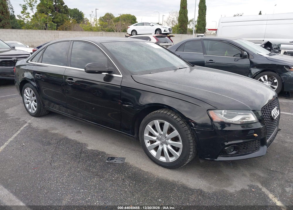2012 AUDI A4 2.0T PREMIUM VIN: WAUAFAFL7CN014850