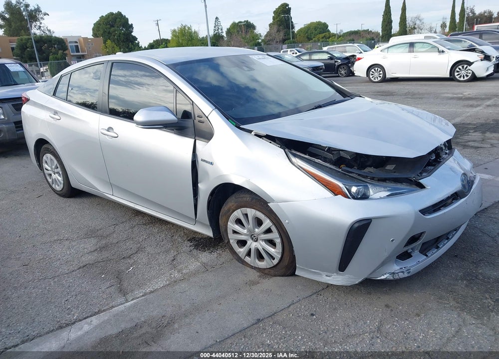 2021 TOYOTA PRIUS L ECO VIN: JTDKAMFUXM3143081
