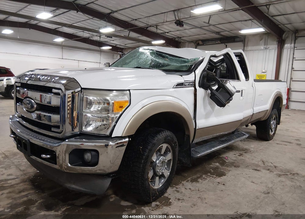 2011 FORD F-350 LARIAT VIN: 1FT8X3B65BEC87956
