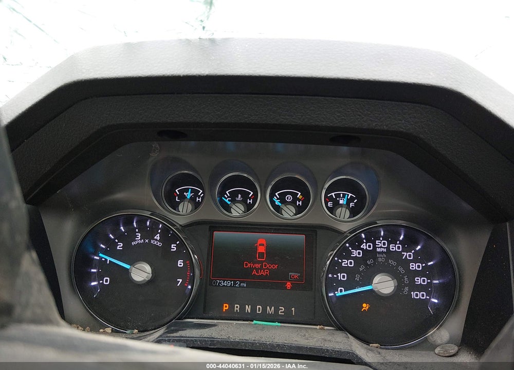 2011 FORD F-350 LARIAT VIN: 1FT8X3B65BEC87956