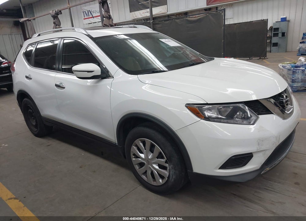 2016 NISSAN ROGUE S VIN: KNMAT2MV7GP656968