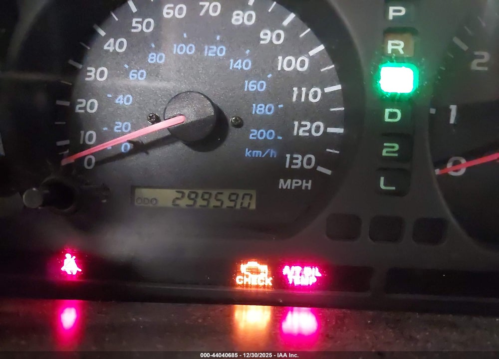 2000 TOYOTA LAND CRUISER VIN: JT3HT05J7Y0096298