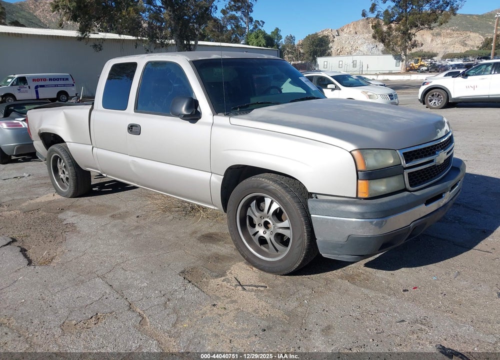 2006 CHEVROLET SILVERADO 1500 WORK TRUCK VIN: 1GCEC19V16Z231513