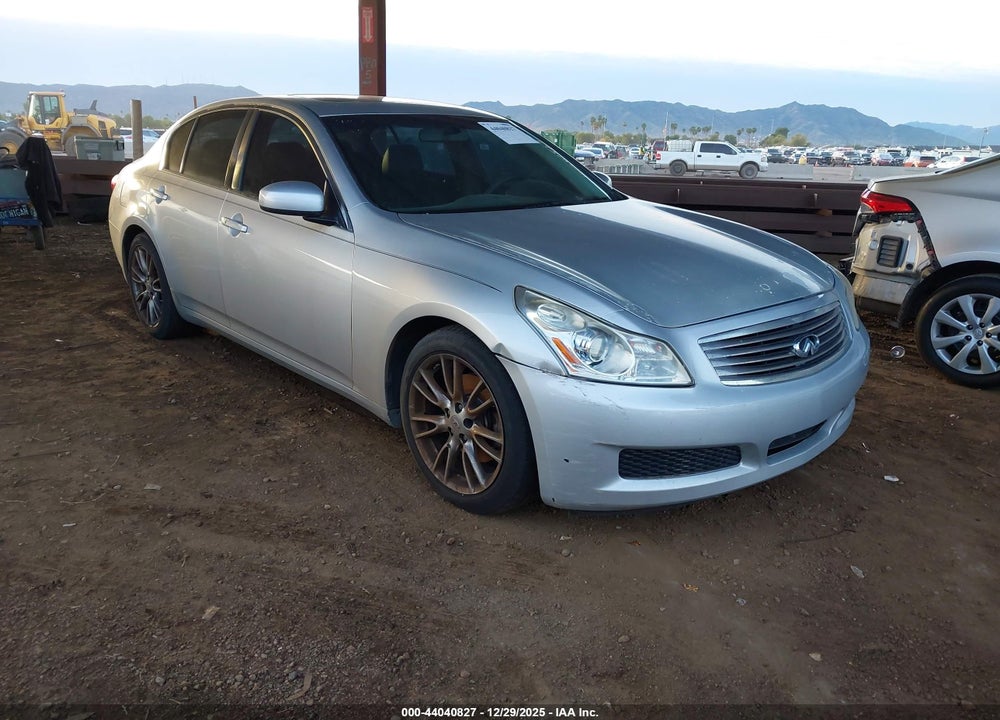 2007 INFINITI G35 JOURNEY VIN: JNKBV61E77M707315