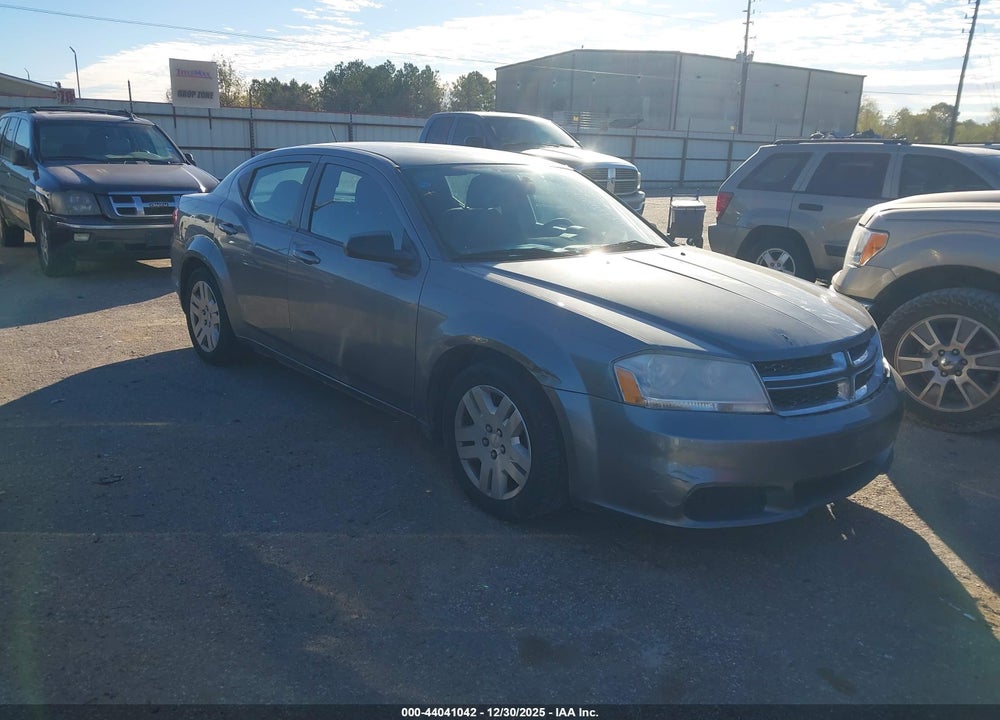 2012 DODGE AVENGER SE VIN: 1C3CDZAB8CN224361