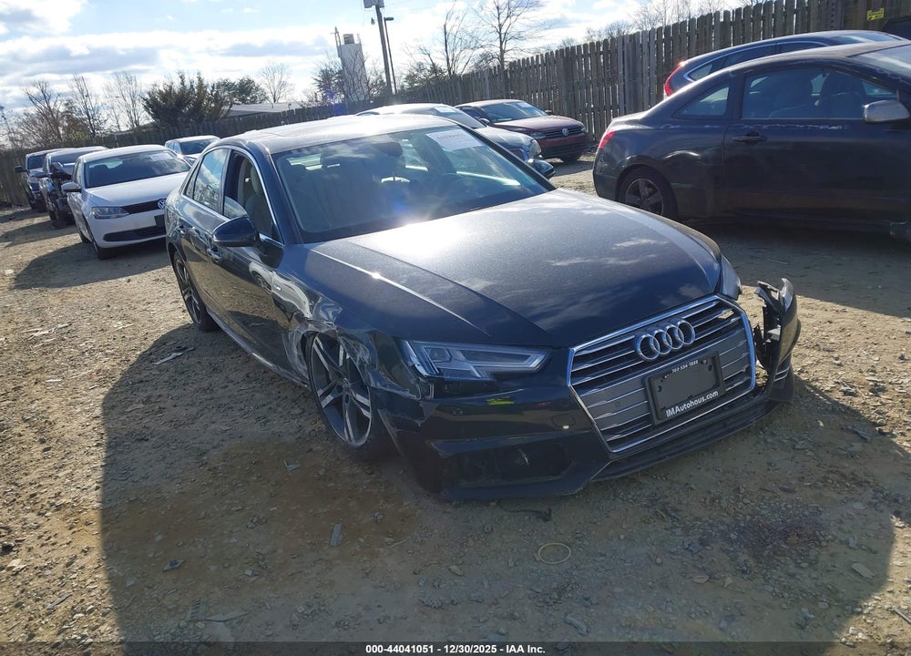 2017 AUDI A4 2.0T PREMIUM VIN: WAUENAF46HN067687