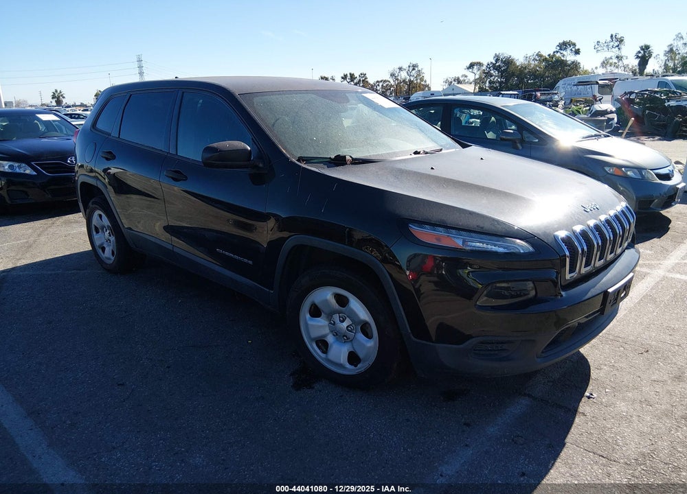 2016 JEEP CHEROKEE SPORT VIN: 1C4PJLAB6GW282164