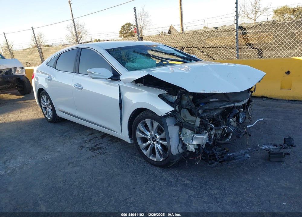 2012 HYUNDAI AZERA VIN: KMHFG4JGXCA128801