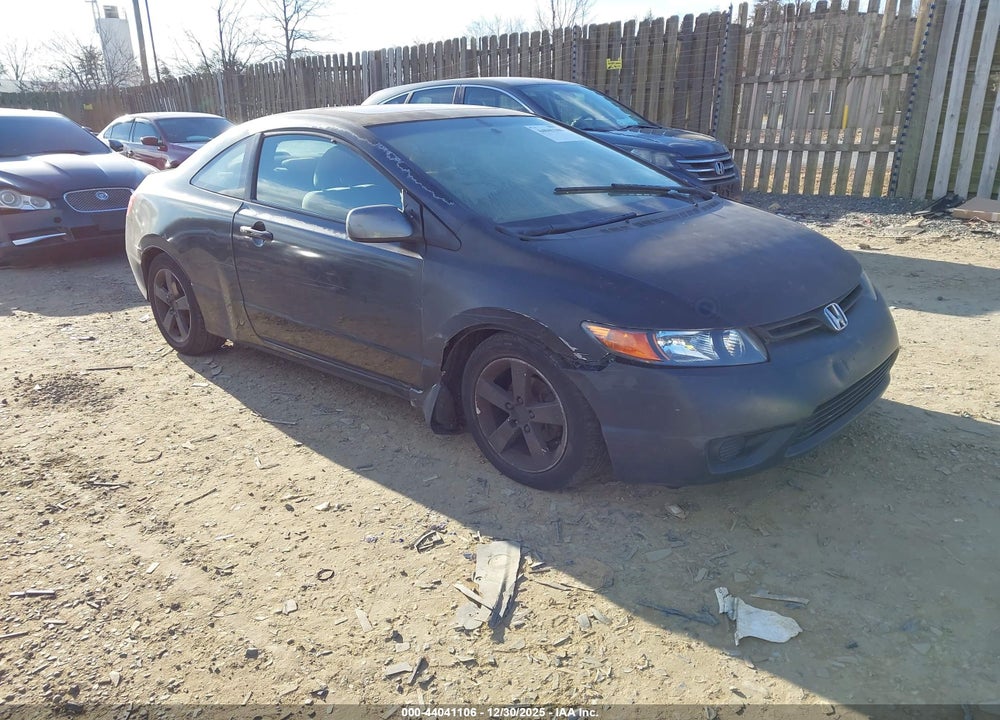 2007 HONDA CIVIC EX VIN: 2HGFG12867H553113