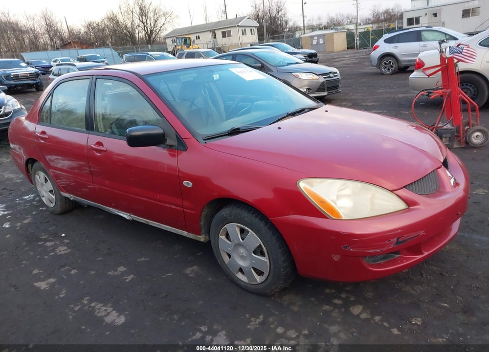 2004 MITSUBISHI LANCER ES VIN: JA3AJ26E74U041898