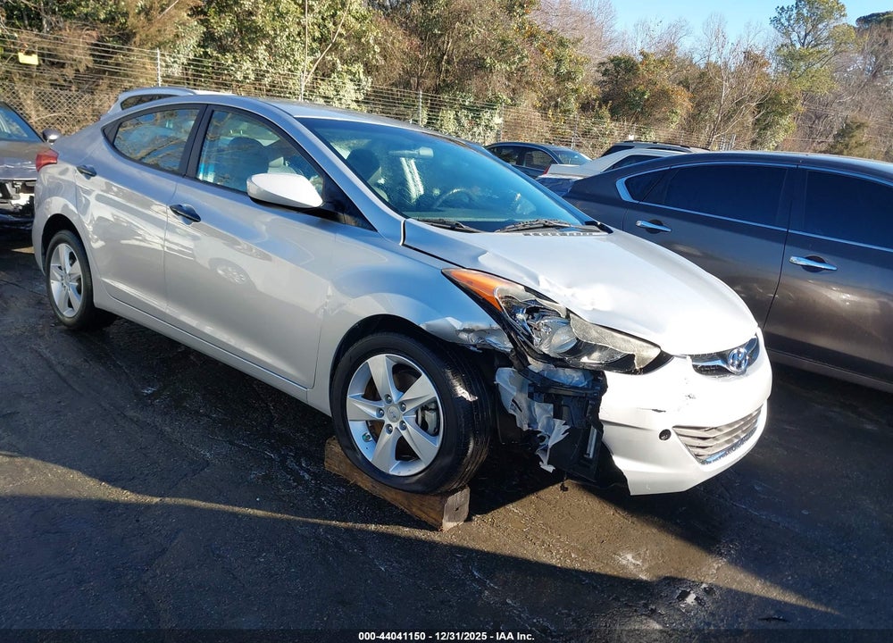 2013 HYUNDAI ELANTRA GLS VIN: 5NPDH4AE1DH435100