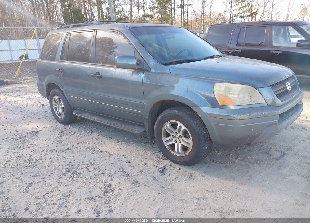 2005 HONDA PILOT EX-L VIN: 2HKYF18645H517960