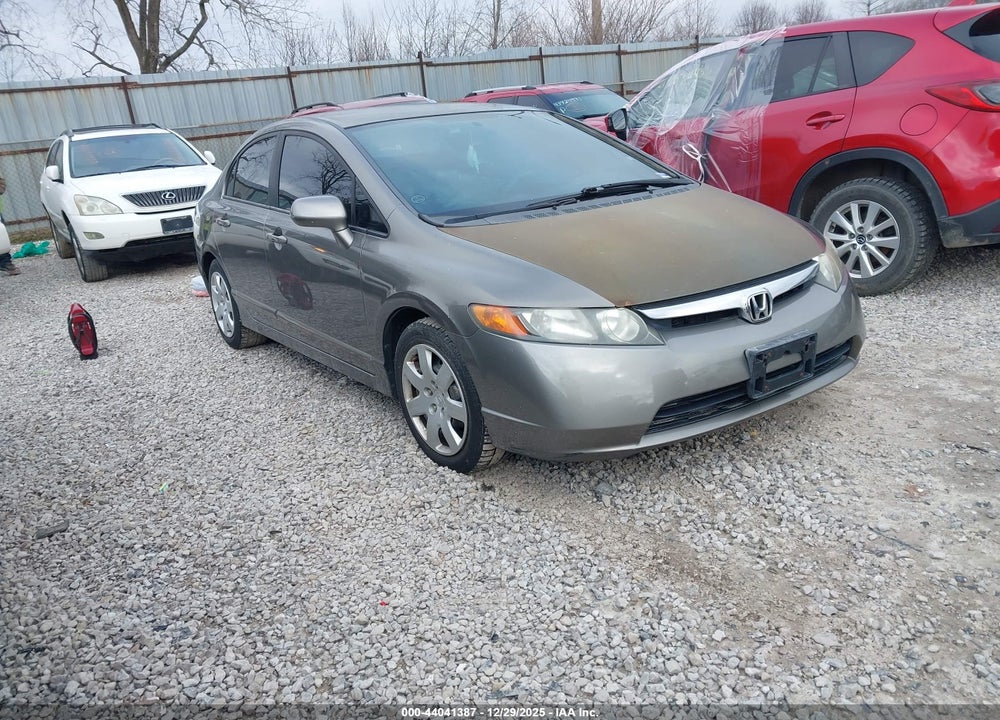 2006 HONDA CIVIC LX VIN: 1HGFA16566L132852