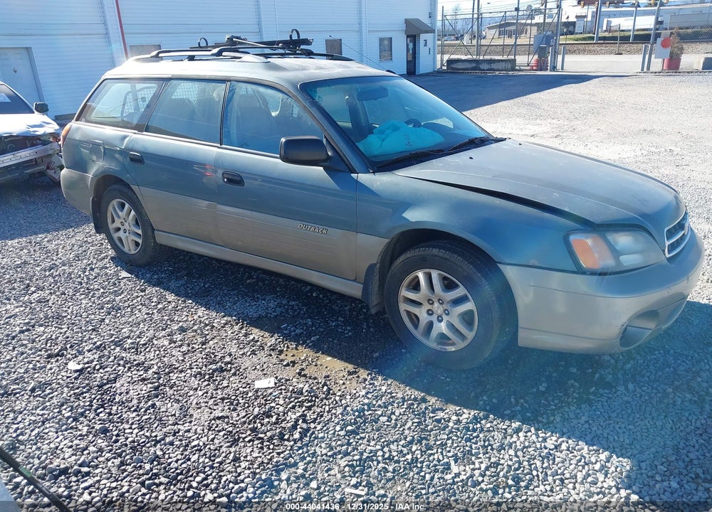 2000 SUBARU OUTBACK VIN: 4S3BH6754Y7654332