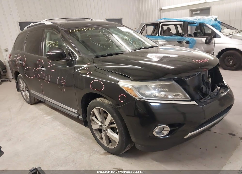 2013 NISSAN PATHFINDER PLATINUM VIN: 5N1AR2MMXDC689466