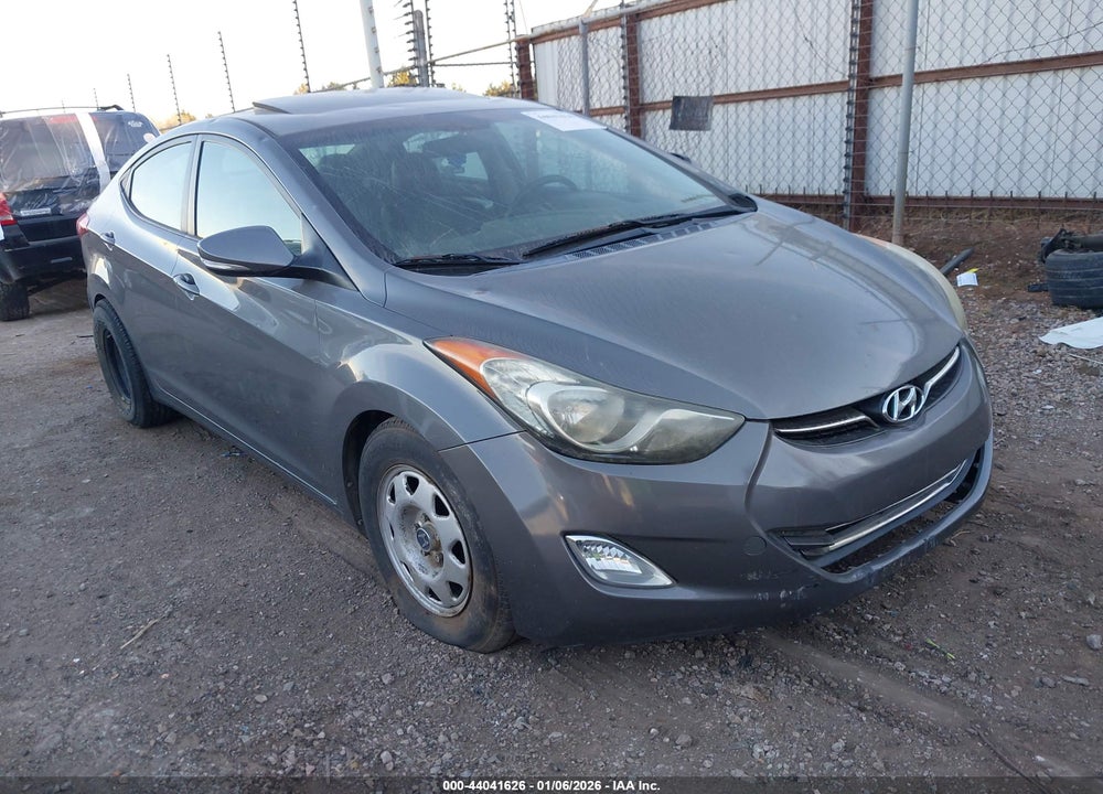 2013 HYUNDAI ELANTRA LIMITED VIN: 5NPDH4AE6DH370051