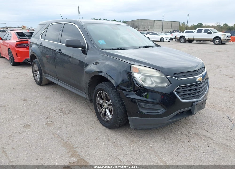 2016 CHEVROLET EQUINOX LS VIN: 2GNALBEK0G6178310
