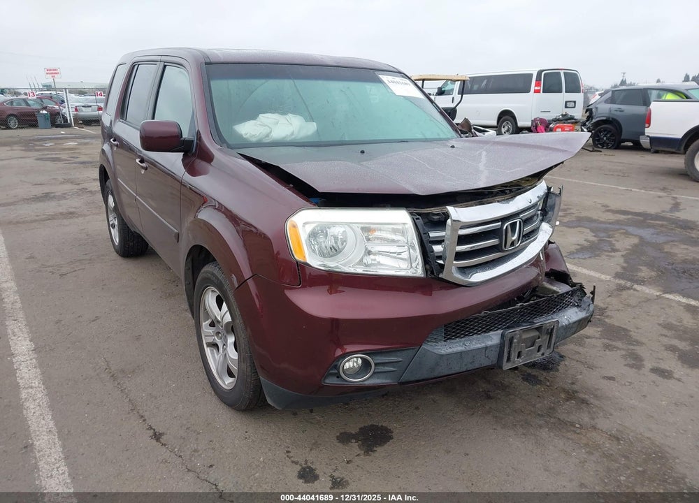 2012 HONDA PILOT EX-L VIN: 5FNYF4H57CB029414
