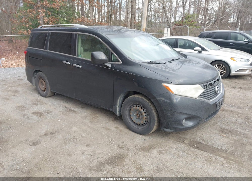 2012 NISSAN QUEST S VIN: JN8AE2KP6C9049381