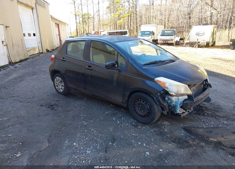 2012 TOYOTA YARIS LE VIN: JTDKTUD37CD508751