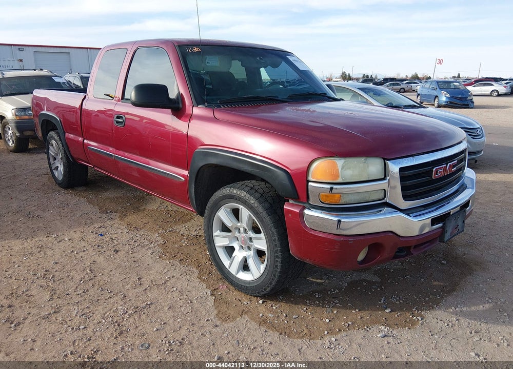 2004 GMC SIERRA 1500 SLE VIN: 2GTEC19V041150721