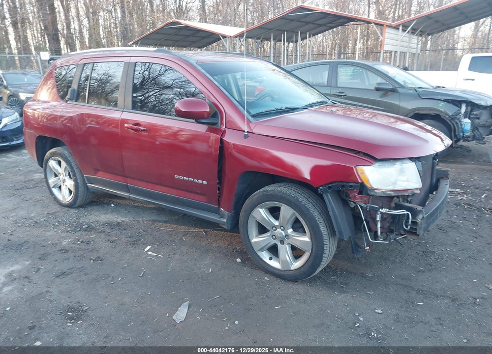 2014 JEEP COMPASS LATITUDE VIN: 1C4NJDEBXED642150