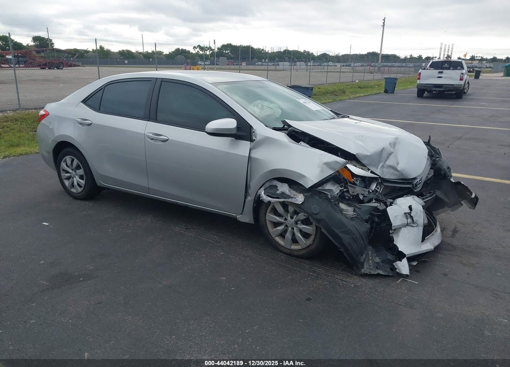 2016 TOYOTA COROLLA LE VIN: 2T1BURHE8GC535529