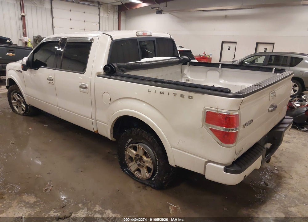 2011 FORD F-150 LARIAT LIMITED VIN: 1FTFW1E60BFA08904