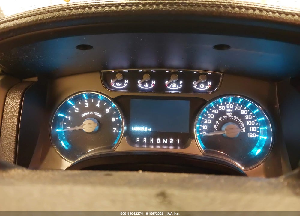 2011 FORD F-150 LARIAT LIMITED VIN: 1FTFW1E60BFA08904