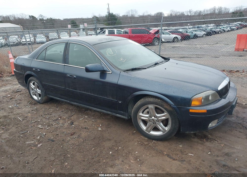 2001 LINCOLN LS V6 AUTO/V6 MANUAL VIN: 1LNHM86S81Y670781