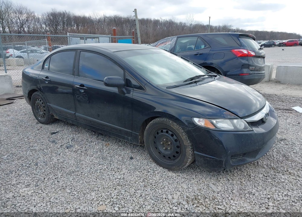 2009 HONDA CIVIC LX VIN: 19XFA16589E005774