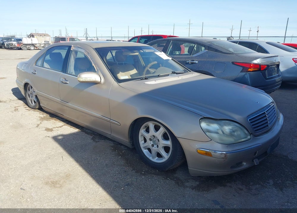 2002 MERCEDES-BENZ S 430 VIN: WDBNG70J12A264990