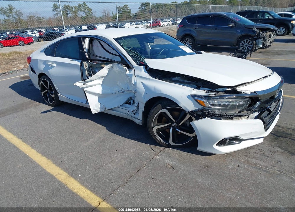2021 HONDA ACCORD SPORT VIN: 1HGCV1F39MA099330
