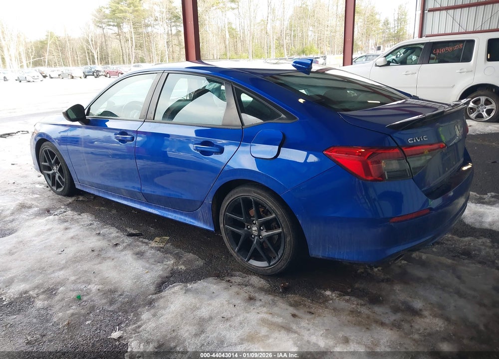 2022 HONDA CIVIC SI SEDAN VIN: 2HGFE1E58NH470304